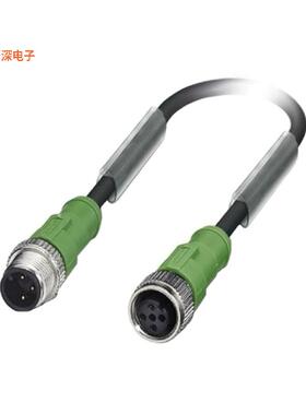 1693021 |插座CIRC CBL 3POS RCPT TO PLUG 16.4'