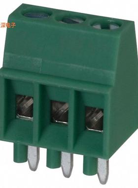 1725669 |原装全新螺钉式接线 间距2.54mm 1x3Pin 直插