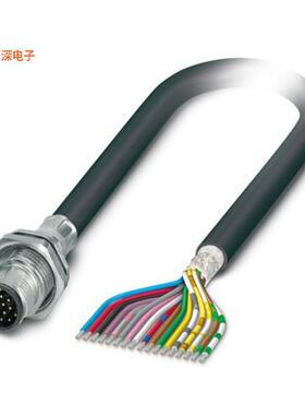 1442311 |插座CIR CBL 17POS RCPT TO WIRE 6.56'