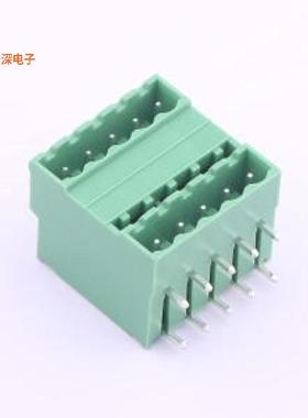 KF2EDGRH-5.08-2*5P |原装弯插,P=5.08mm插拔式接线