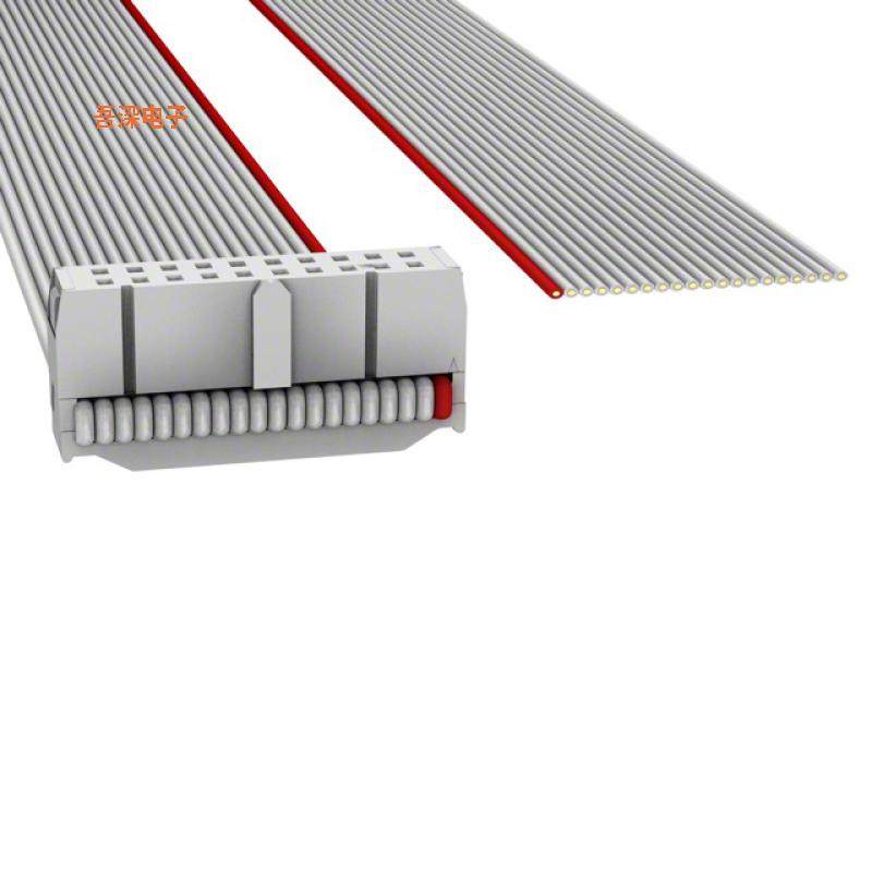 H1DXS-2036G |插口至线缆IDC CBL - HHKR20S/AE20G/X