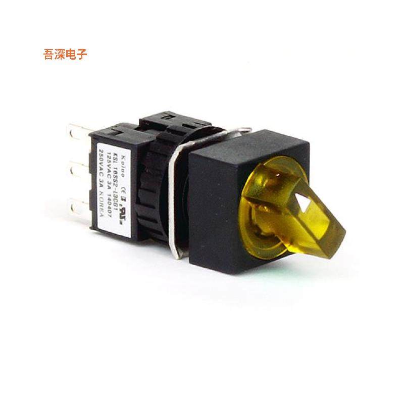 KSL16SAS2-L3CY1 |标准16mm SELECTOR SWITCH