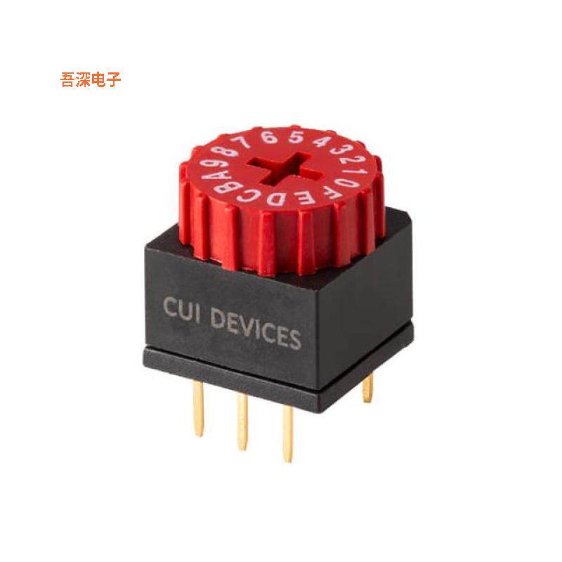 RDS6-16S-1065-3-D |原装全新SWITCH ROTARY DIP HEX 0.15A 42V