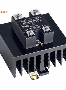 HS202DR-HD6050 |DIN 轨道SSR RELAY SPST-NO 35A 48-660V