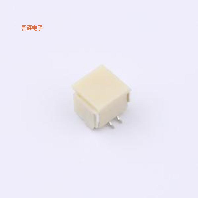6PHCA020 |GH1.25-LT-2P-立贴带扣线对板针座SMD,P=1.25mm