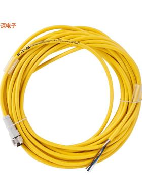 CSDS4A4CY2210 |插头CORDSET,DC,4P 4W,10M,YEL