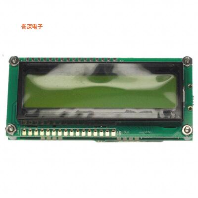 LK162-12|32.0LCD MODULE 32 DIG 16 X 2 YLW/GR