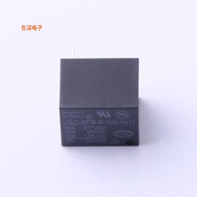 JQC-3FB-S/005-1H11 |原装插件,15.3x19mm功率继电器