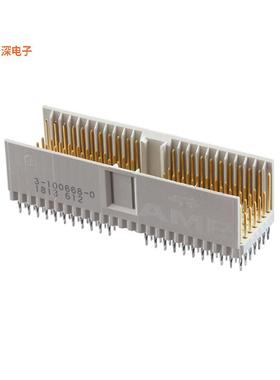 3-100668-0 |接头，公引脚CONN HEADER 154POS 2MM PRESS-FIT