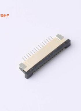 FPC-1.0AS-15PWCR-H25|原装SMD,P=1mm,卧贴FFC/FP