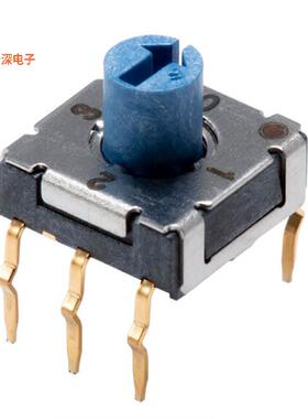 RDS-4S-7229-R-CR |BCDSWITCH ROTARY DIP BCD 0.1A 50V