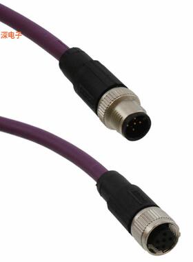 1518290|插座CIRC CBL 5POS RCPT TO PLUG 16.4