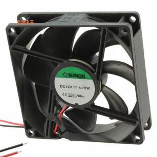 12VDCFAN AC9 AXIAL 80X25MM WIRE GF80251B1 12VDC 000U
