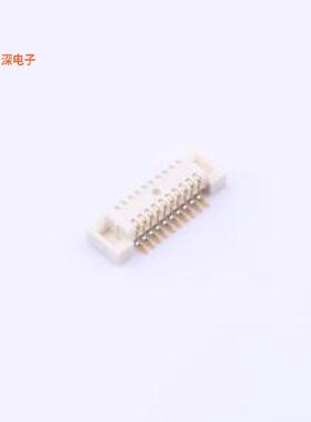 AXK6F20547YG |原装SMD,P=0.5mmCONN HDR 20POS SMD GOLD