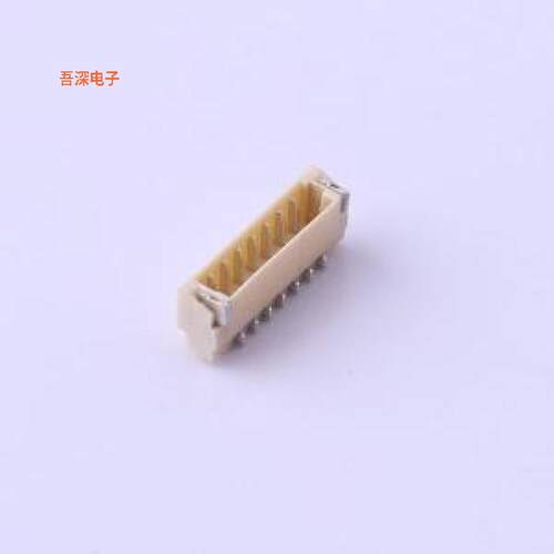 A0800WR-S-07PNLNT1T00R |原装SMD,P=0.8mm,卧贴线对板针座