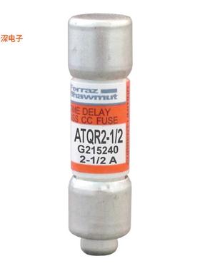 ATQR2-1/2 |需要支座CC TD FUSE 600V 2-1/2A ATQR