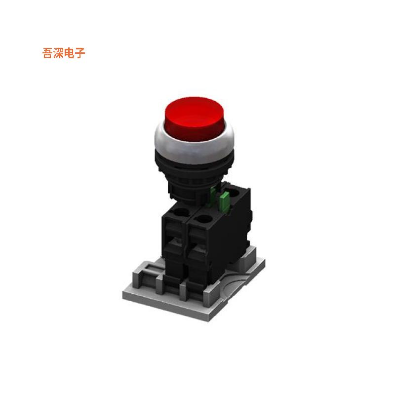 M22XP-ASB01-R |前面板安装EXT PB-ALT-1B-RED