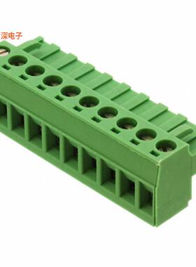 1781069 |插头，母插口TERM BLOCK PLUG 10POS 5.08MM