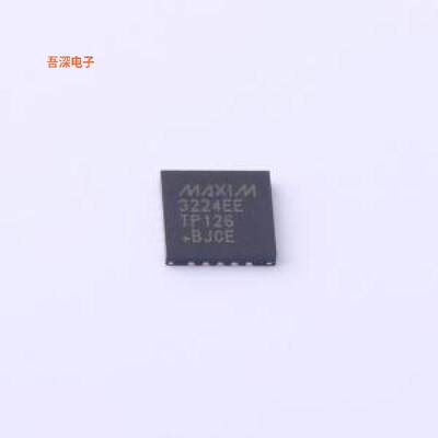 MAX3224EETP+T|原装TQFN-20(5x5)RS232芯片