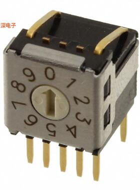 A6KV-104RF |BCDSWITCH ROTARY DIP BCD 0.025A 24V