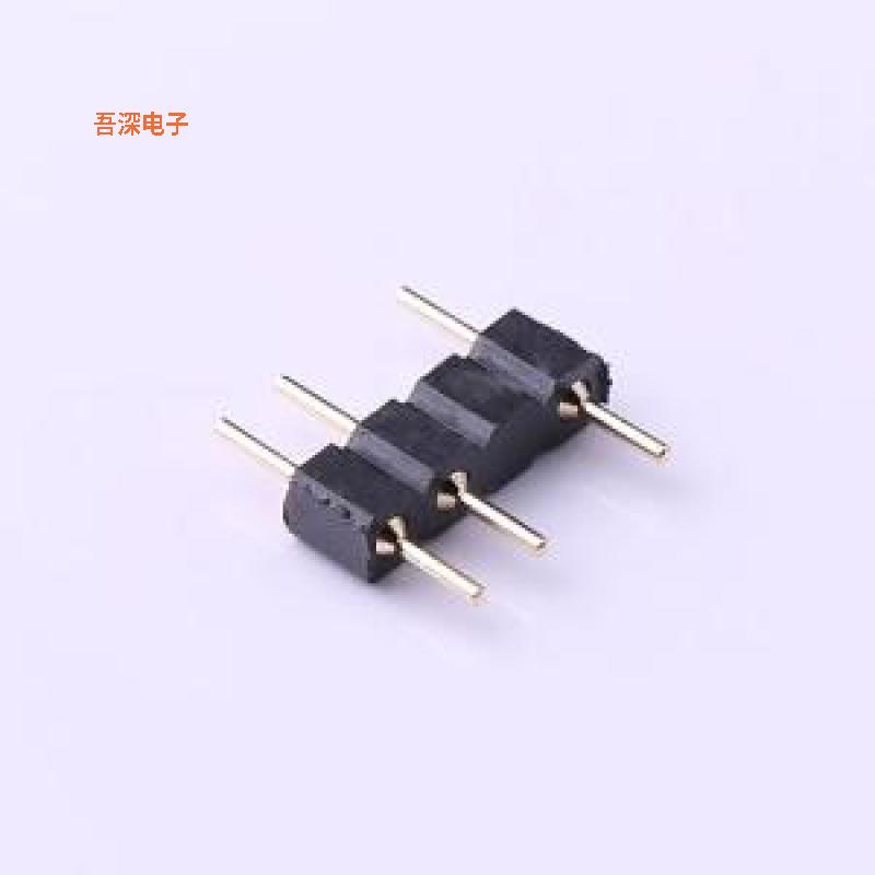 MH254V-11-04N2-1000 |堵孔排针弯插,P=2.54mm