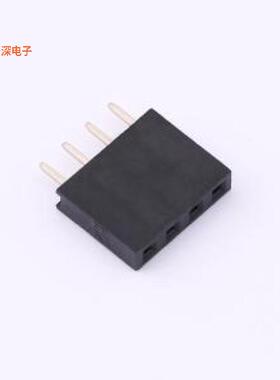 HX PM-2.54-01-04-Z-H8.5|排母配套排针HX PZ2.54-1x4P系