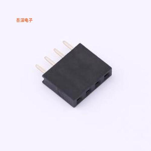 HX PM-2.54-01-04-Z-H8.5 |排母配套排针HX PZ2.54-1x4P系列