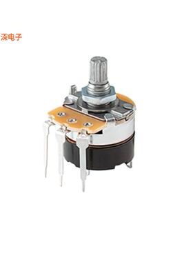 PTN24B-C10020K1C |100kPOT 100K OHM 1/2W CARBON R-LOG