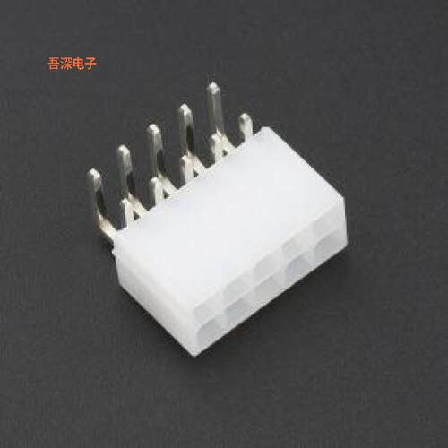 4.2-2*5AW |插座线对板针座弯插,P=4.2mm