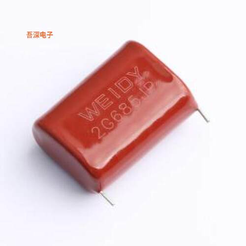 W312G685JS8SA1C0EC |原装插件,P=27mm聚丙烯膜电容(CBB)