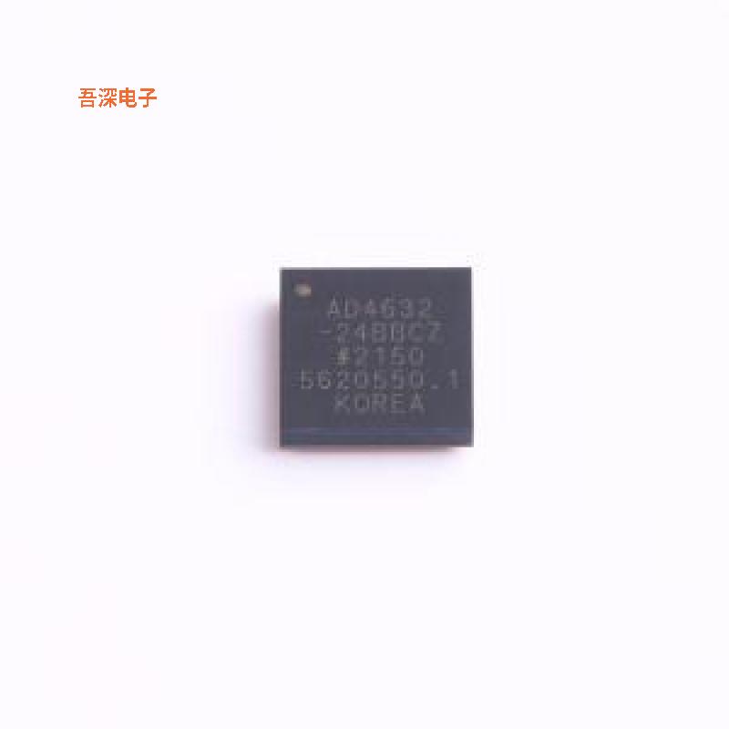 AD4632-24BBCZ |原装CSPBGA-64(7x7)24-BIT, 0.5 MSPS, DUAL
