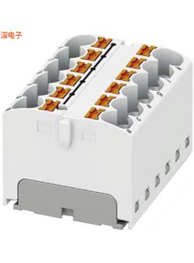 3273824 |中等TERM BLK 12POS WHITE