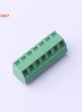 DB127S-3.81-7P-GN-S |原装P=3.81mm螺钉式接线