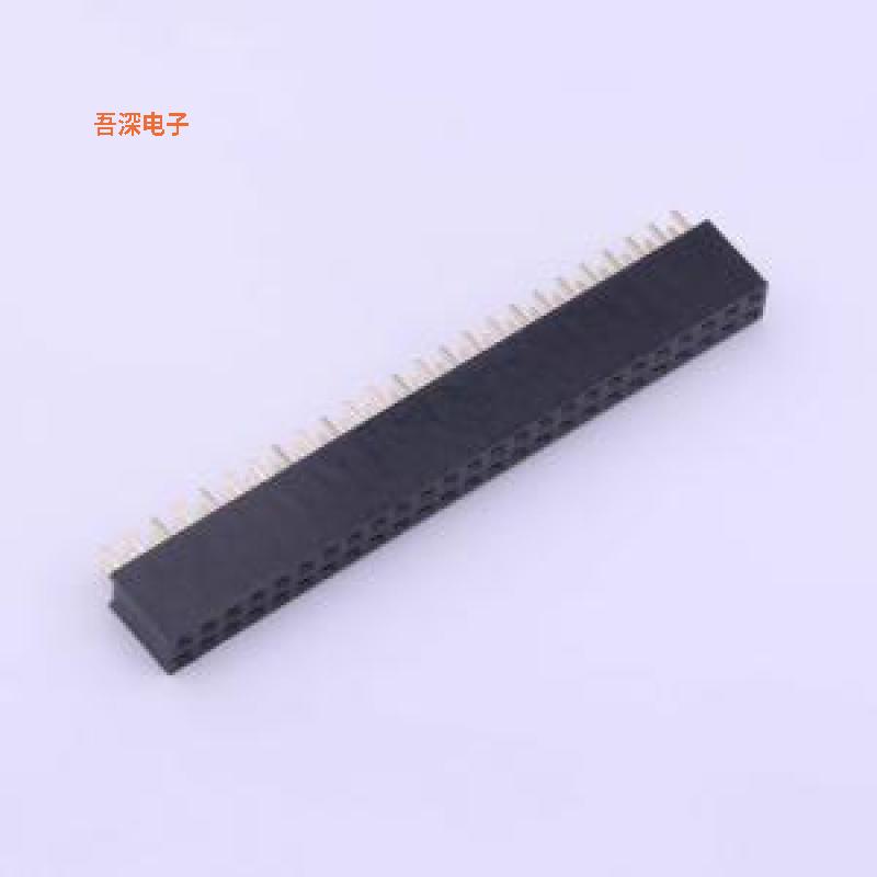 2.54-2*25 |排母镀金环保阻燃UL认证 排母2.54MM 2x25P