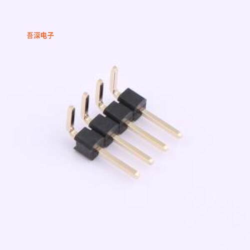 PZ254-1-04-W-2.5-G1 |原装弯插,P=2.54mm排针