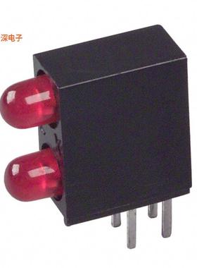 SSF-LXH240IID |红色（x 2） CBI 2.9MM BI-LVL RED RA