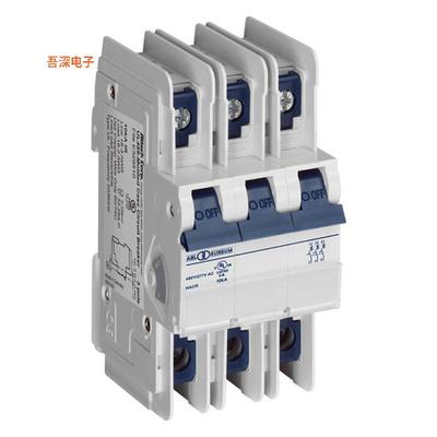 3D10UL |DIN 轨道CIR BRKR THRM-MAG 10A LEVER