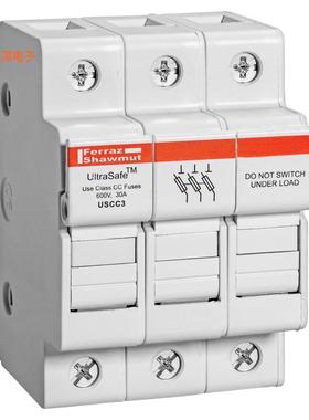 USCC3 |DIN 轨道600V 30A 3P CC ULTSFE