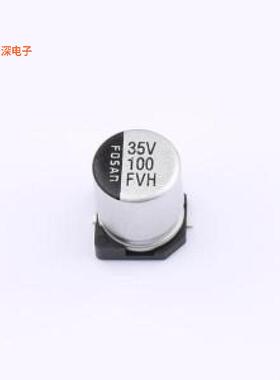 FVH035ADA101M0677 |原装SMD,D6.3xL7.7mm贴片型铝电
