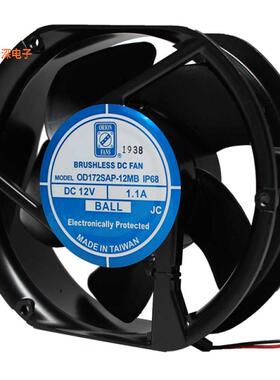 OD172SAP-12MBXCIP68 |原装全新FAN AXIAL 172X51.6MM 12