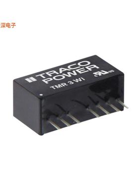 TMR 3-4823WI |隔离模块DC DC CONVERTER +/-15V 3W