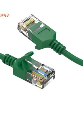CM-100253GNBSTK |原装全新2Ft Cat6A UTP Slim Ethernet Netw
