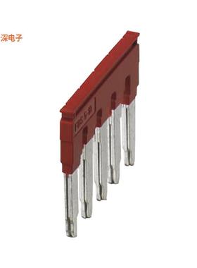 3005948 |原装全新JUMPER TERM BLK 5POS FLAT PIN