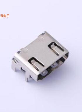 HDMI-HX-19C|HDMI母座四脚插板铁壳HDMISM