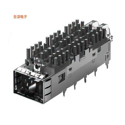 2-2170705-2 |带散热片的机架CONN ZQSFP+ CAGE W/HSINK R/A