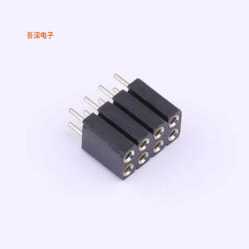 MW254R-22-08-10 |排母2.54圆孔排母间距:2.54mm 1x04P 直插