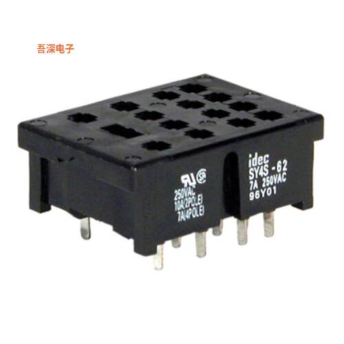 SY4S-62 |原装全新RELAY SOCKET 14 POS THROUGH HOLE