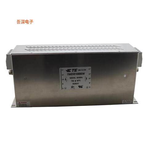 75KEVD10BBSW |原装全新LINE FILTER 520VAC 75A CHASS MNT