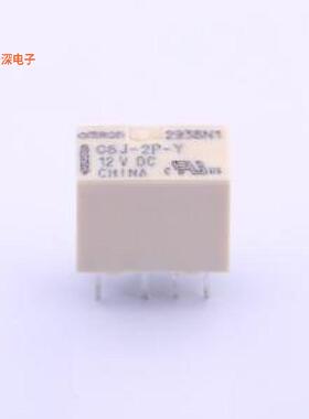 G6J-2P-Y DC12 |原装DIP,5.7x10.6mmRELAY TELECOM DPDT 1A 12V