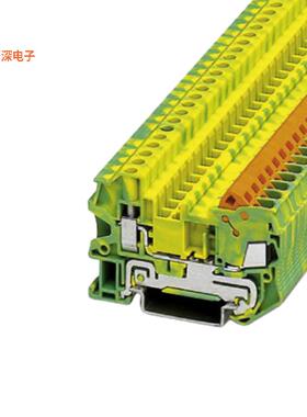 3206555 |接地，地面CONN TERM BLK GROUND 10-26AWG